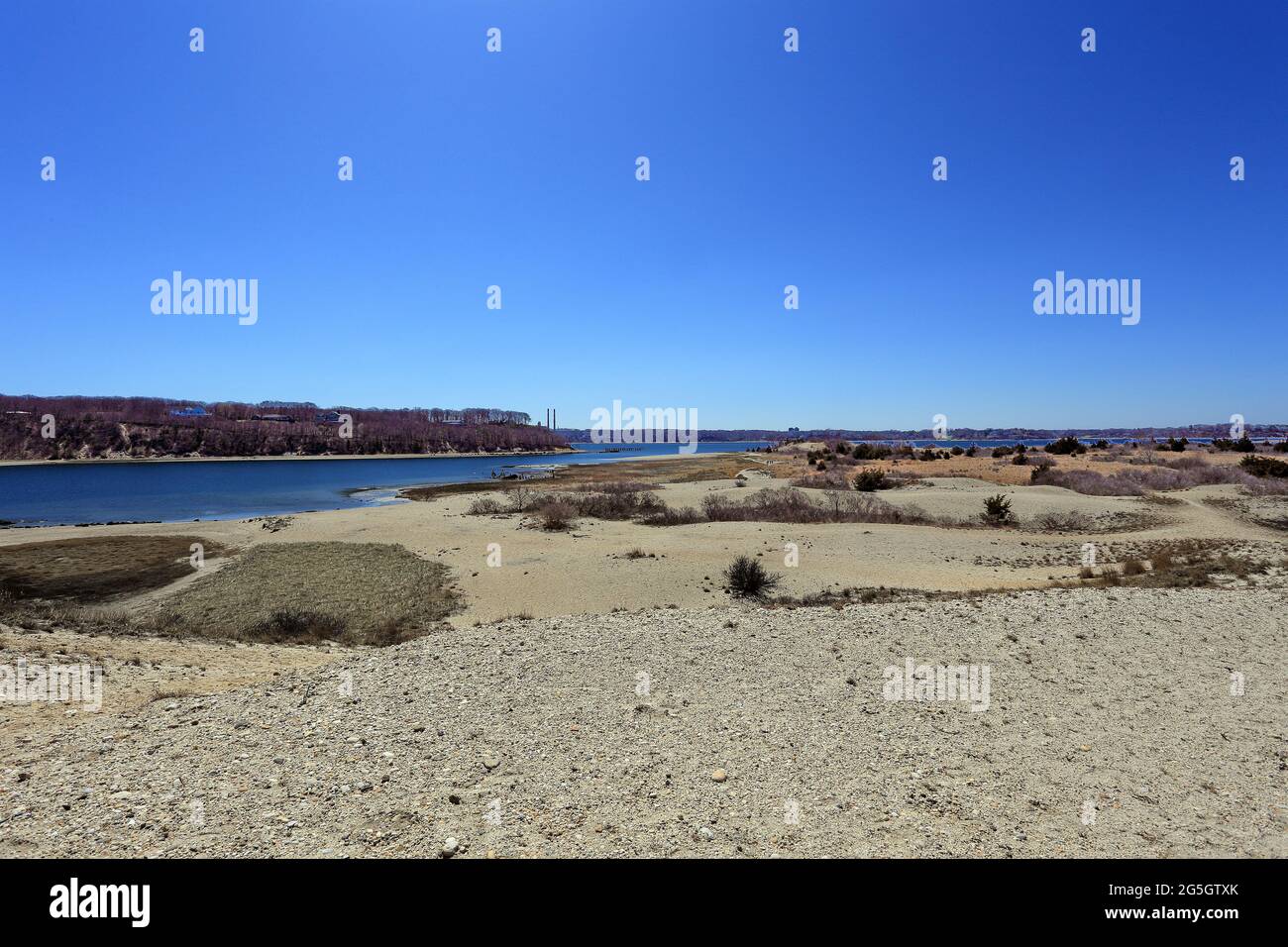 Pirates Cove Belle Terre Long Island New York Stockfoto