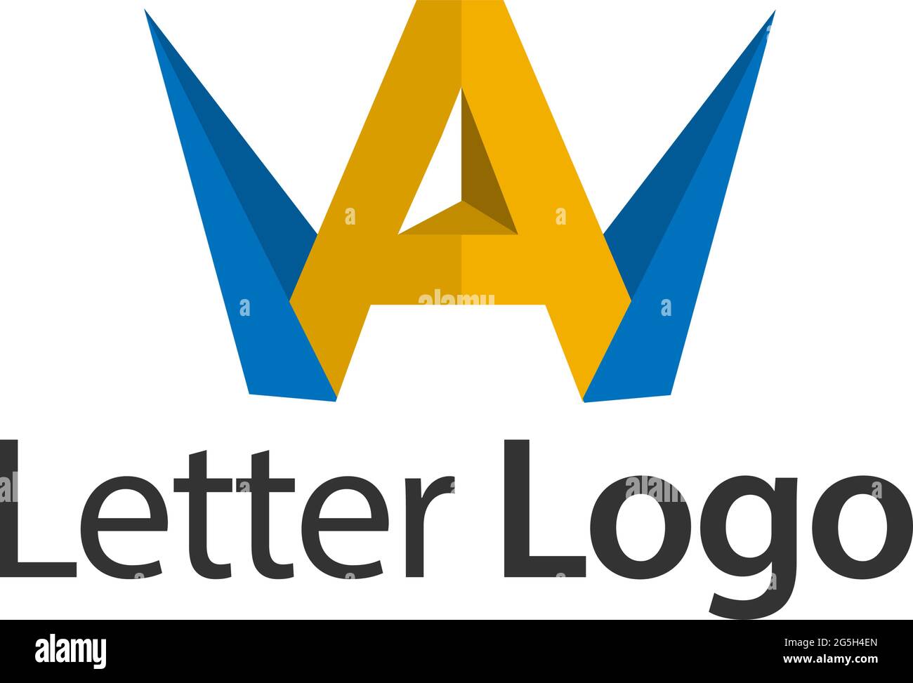 SU-Logo mit rotem und blauem Buchstaben. Vektorgrafik auf weißem Hintergrund Stock Vektor