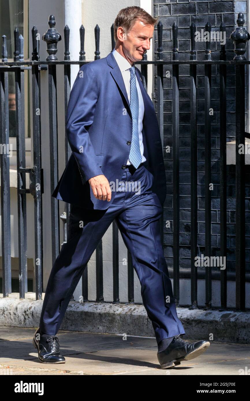 Jeremy Hunt, Politiker Der Britischen Konservativen Partei, Downing Street, Westminster, London, England Stockfoto