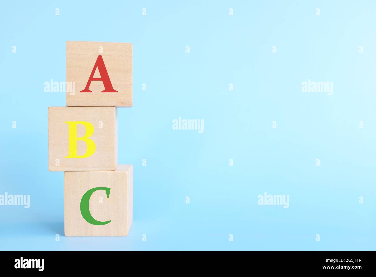 Abc Buchstaben Stockfotos Und Bilder Kaufen Alamy