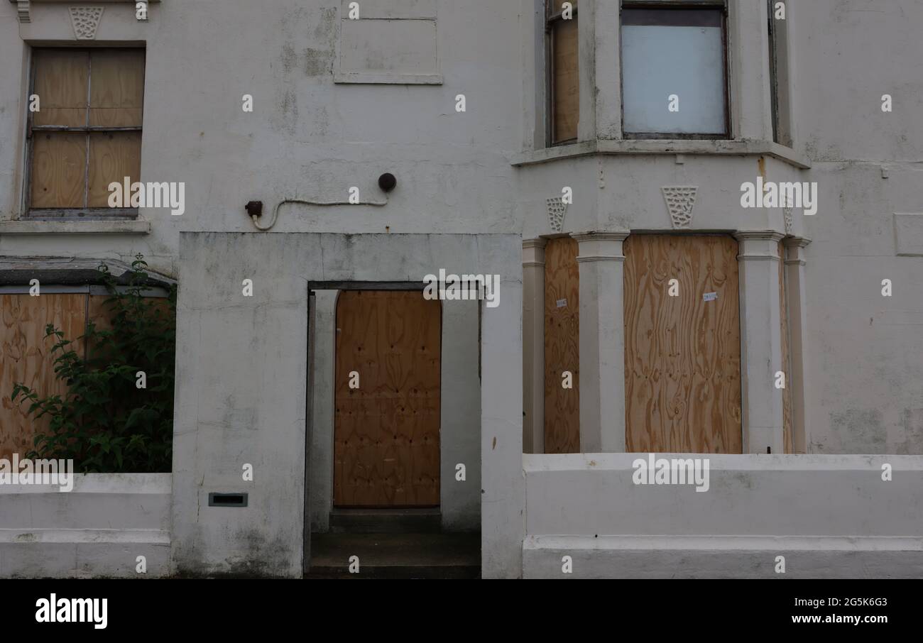 Das Haus wurde in Großbritannien aufgenommen. Stockfoto