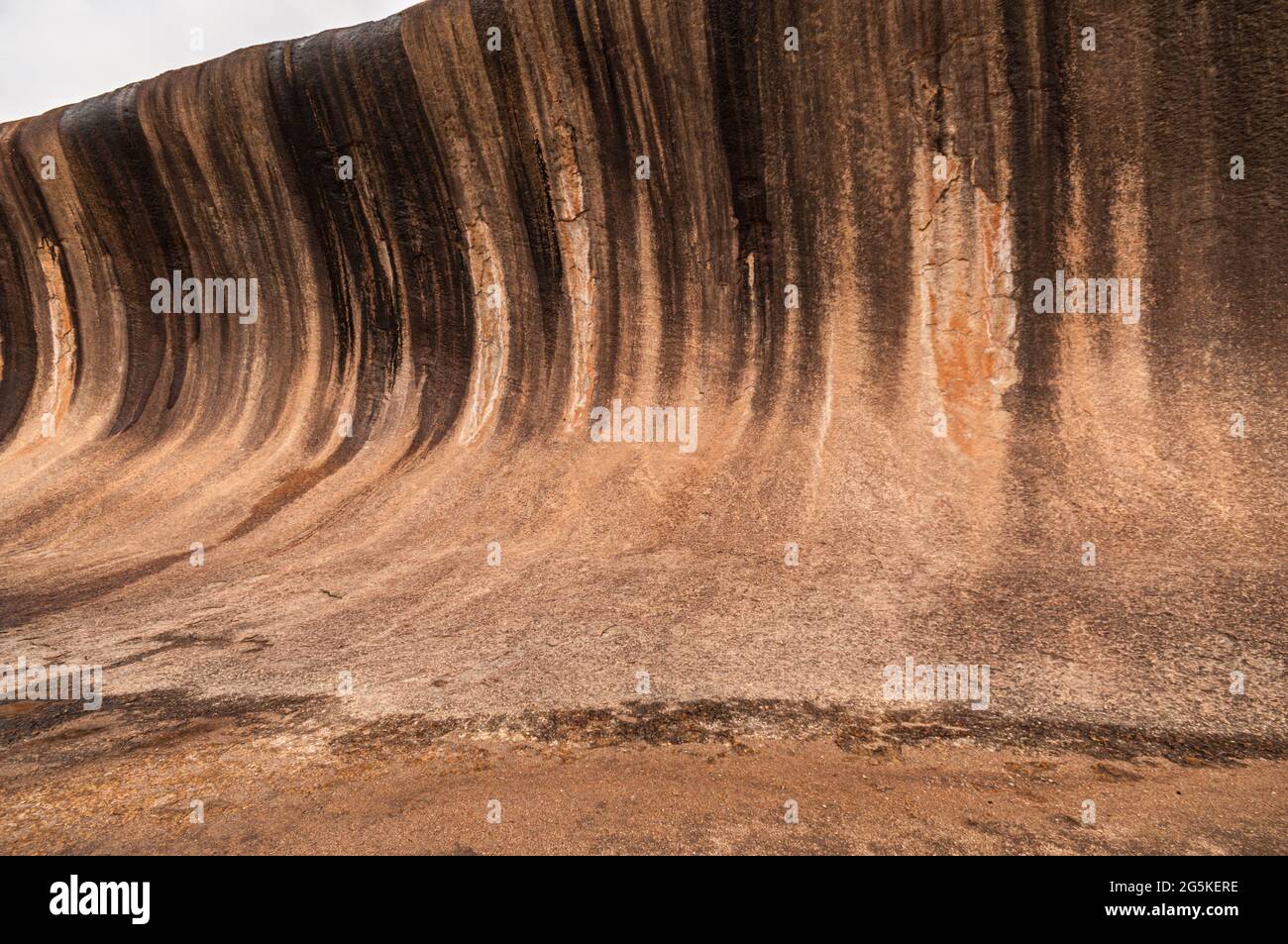 WAVE ROCK, KATTER KICH, HYDEN ROCK, HYDEN, WESTERN AUSTRALIA Stockfoto