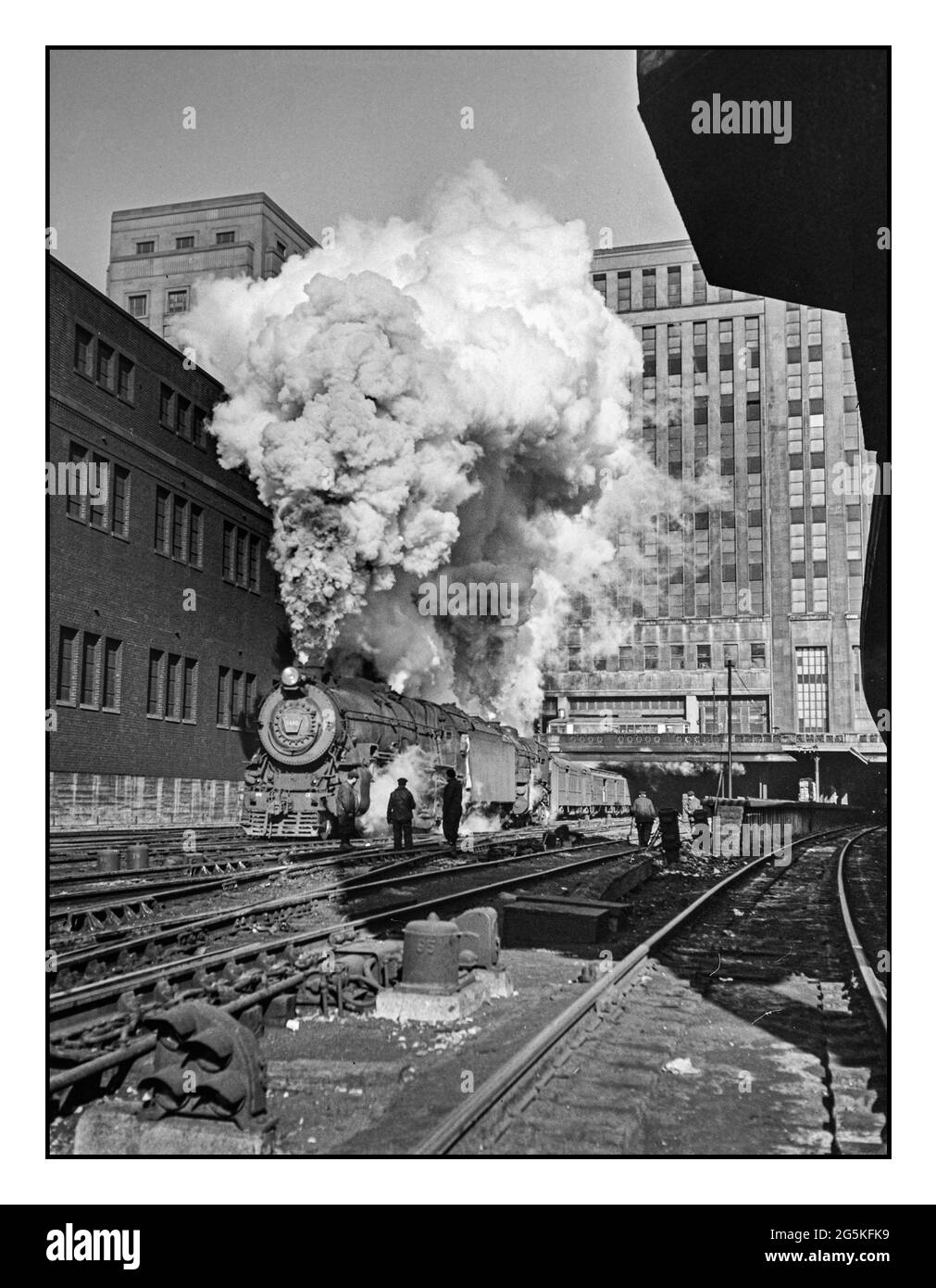 Dampfmaschinenlokomotiven SchwarzweißStockfotos und bilder Alamy