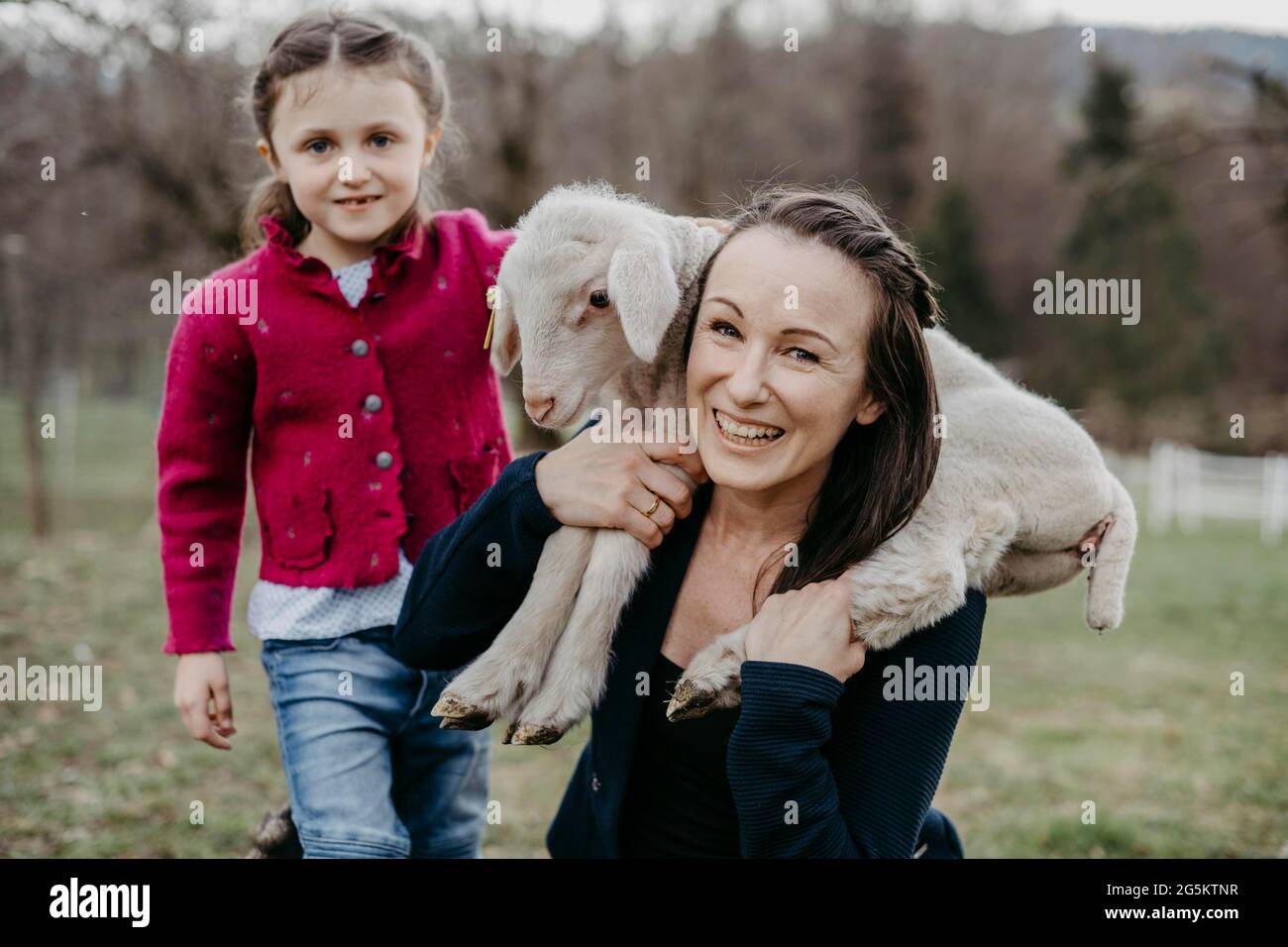 Bauernhof, Österreich, Europa Stockfoto