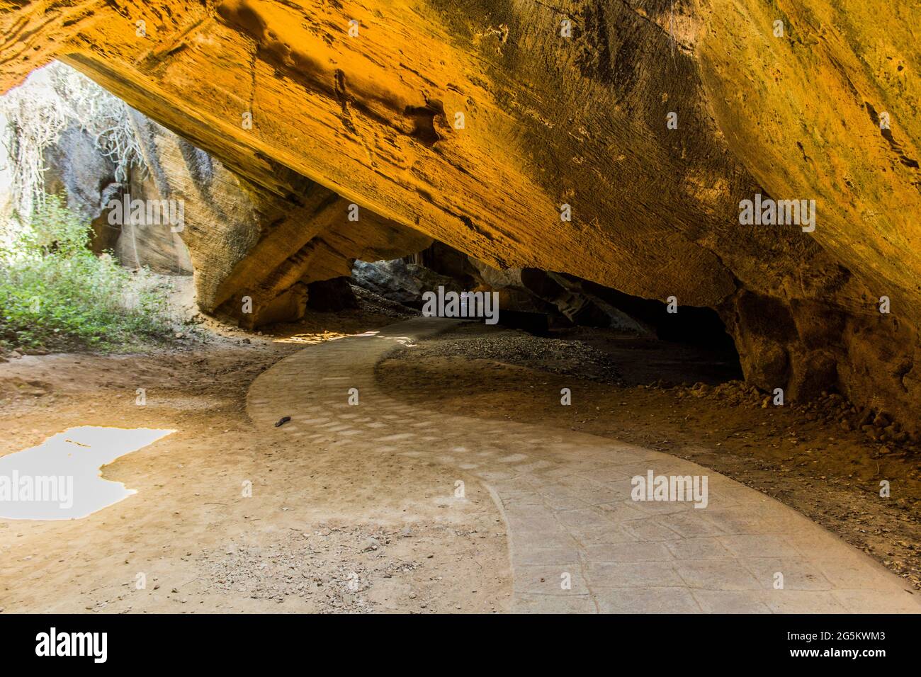 Naida Caves, Diu am Tag Stockfoto