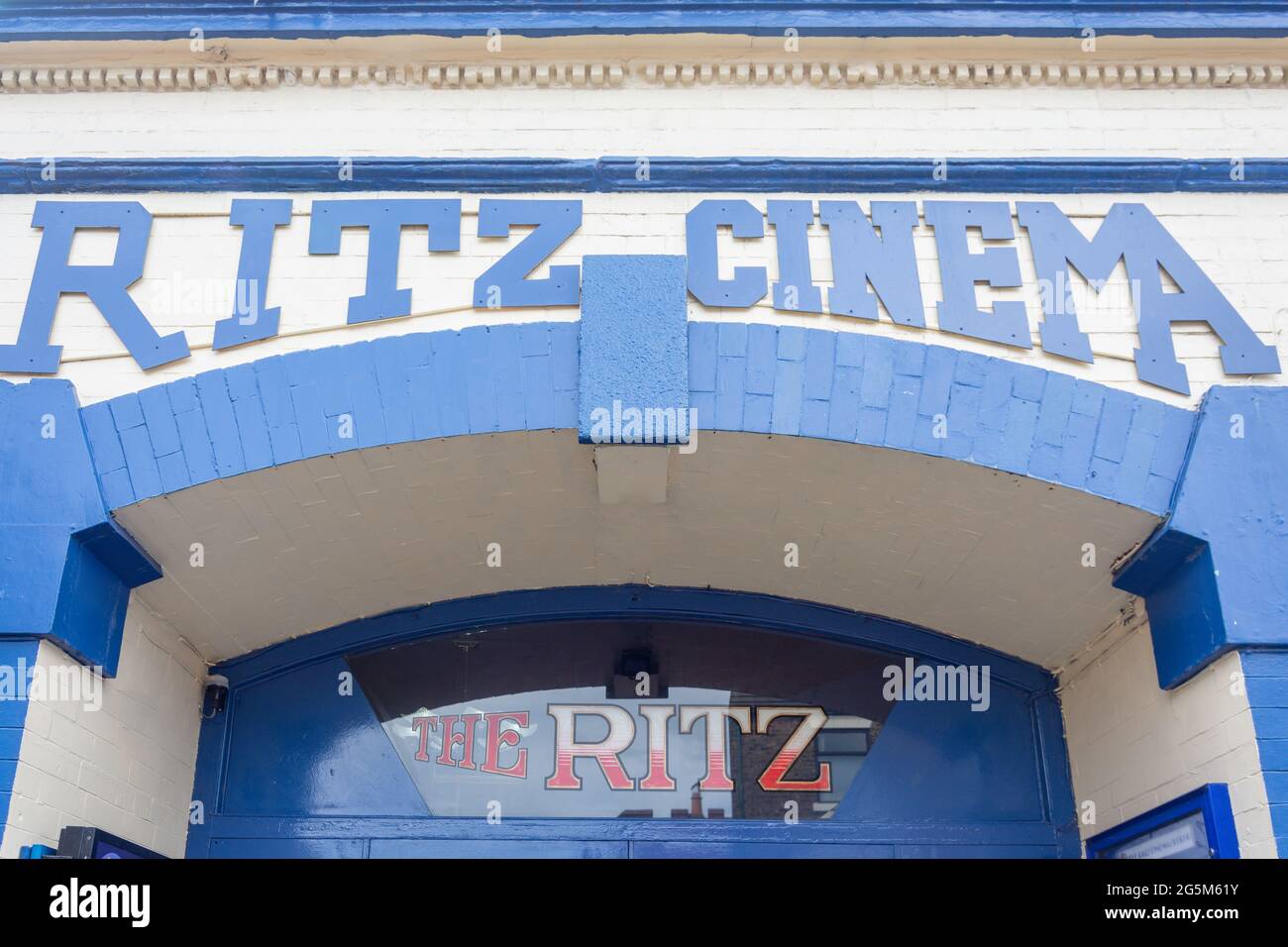 Ritz Cinema (1912), Westgate, Thirsk, North Yorkshire, England, Vereinigtes Königreich Stockfoto