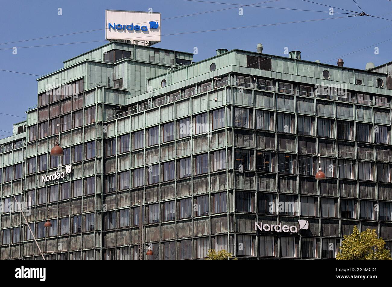 Kopenhagen /Dänemark./ 20. Juni 2019/ .Nordea Bankzentrale an der vesterbrogade in der dänischen Hauptstadt Kopenhagen Dänemark. (Foto..Francis Dean / Dea Stockfoto