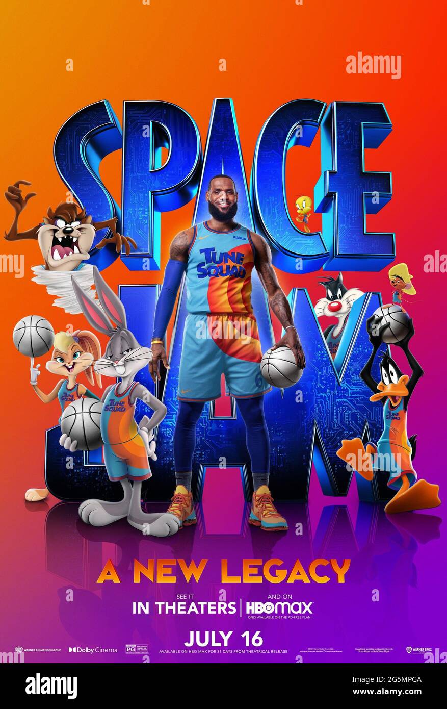 lebron space jam tweety