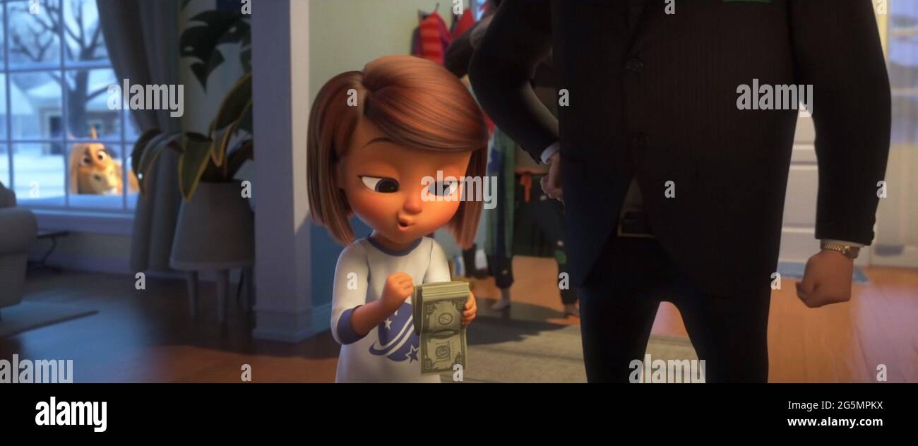 DAS BOSS-BABY: FAMILIENUNTERNEHMEN, (auch bekannt ALS DAS BOSS-BABY 2), Tabitha Templeton (Stimme: Ariana Greenblatt), 2021. © Universal /Courtesy Everett Collection Stockfoto