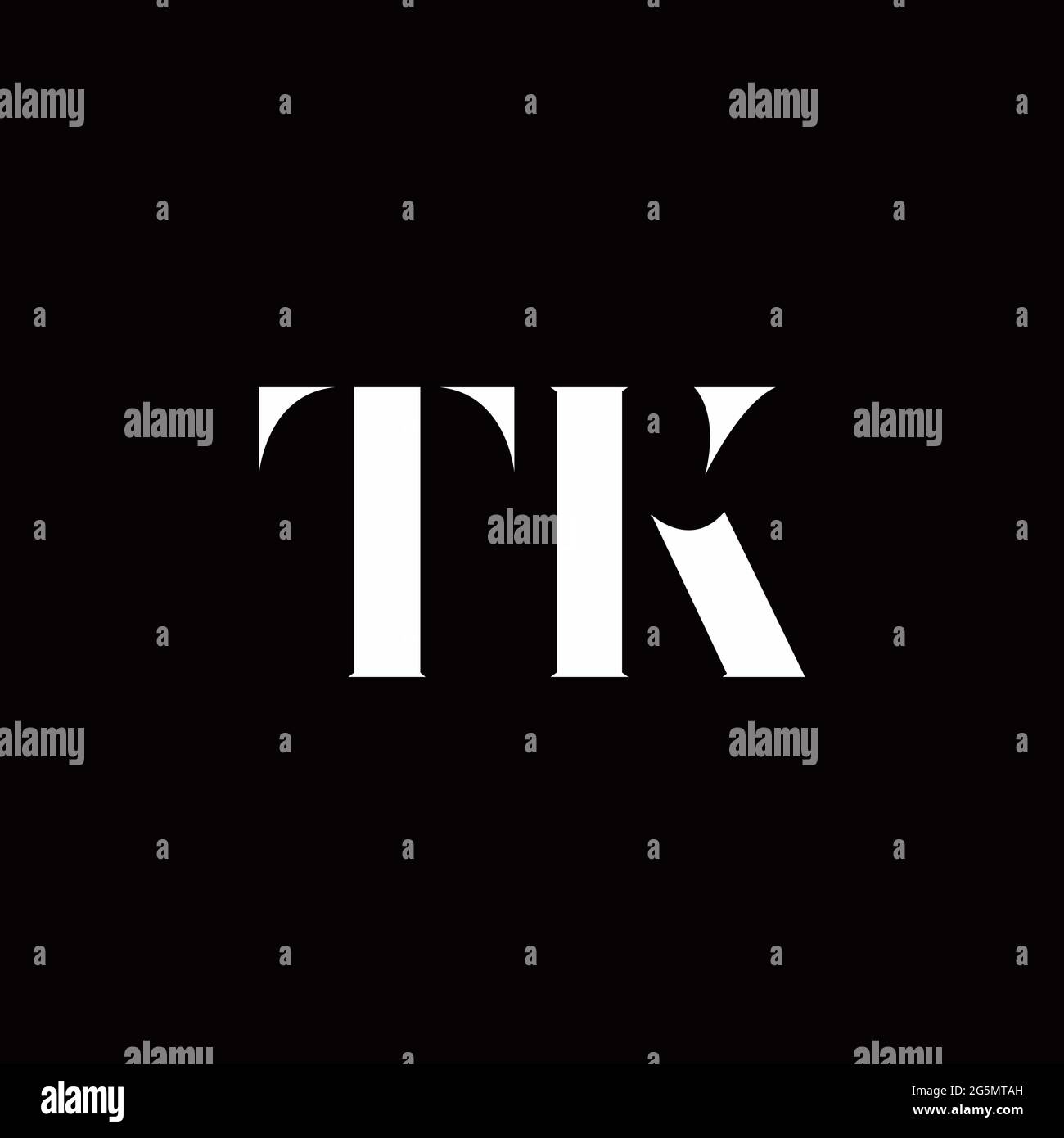 Logo Buchstabe Initial Logo Designs Vorlage mit Gold und schwarzem Hintergrund, Vektor-Symbol modern Stock Vektor
