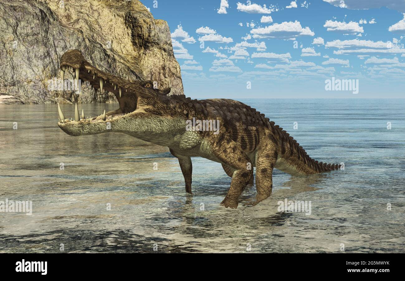 Kaprosuchus Stockfotos Und Bilder Kaufen Alamy