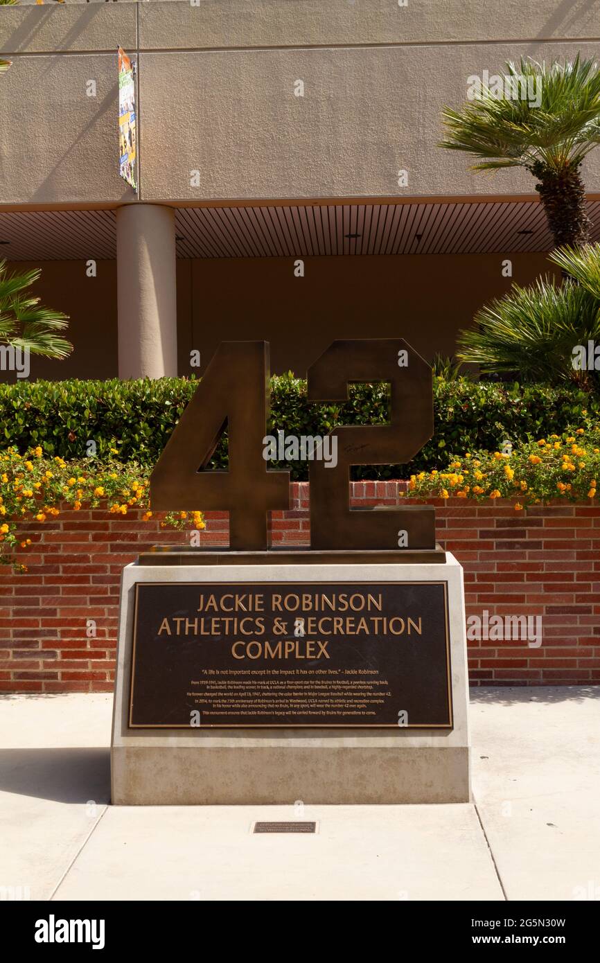 Jackie Robinson Sportzentrum l auf dem UCLA Campus Stockfoto