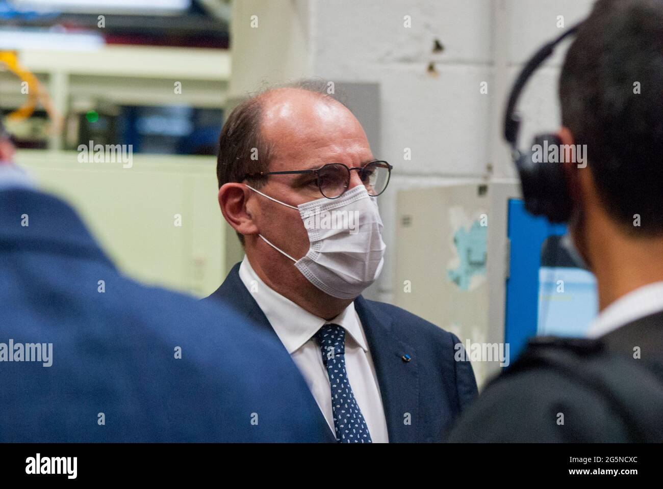 Jean Castex Premier Ministre Stockfoto