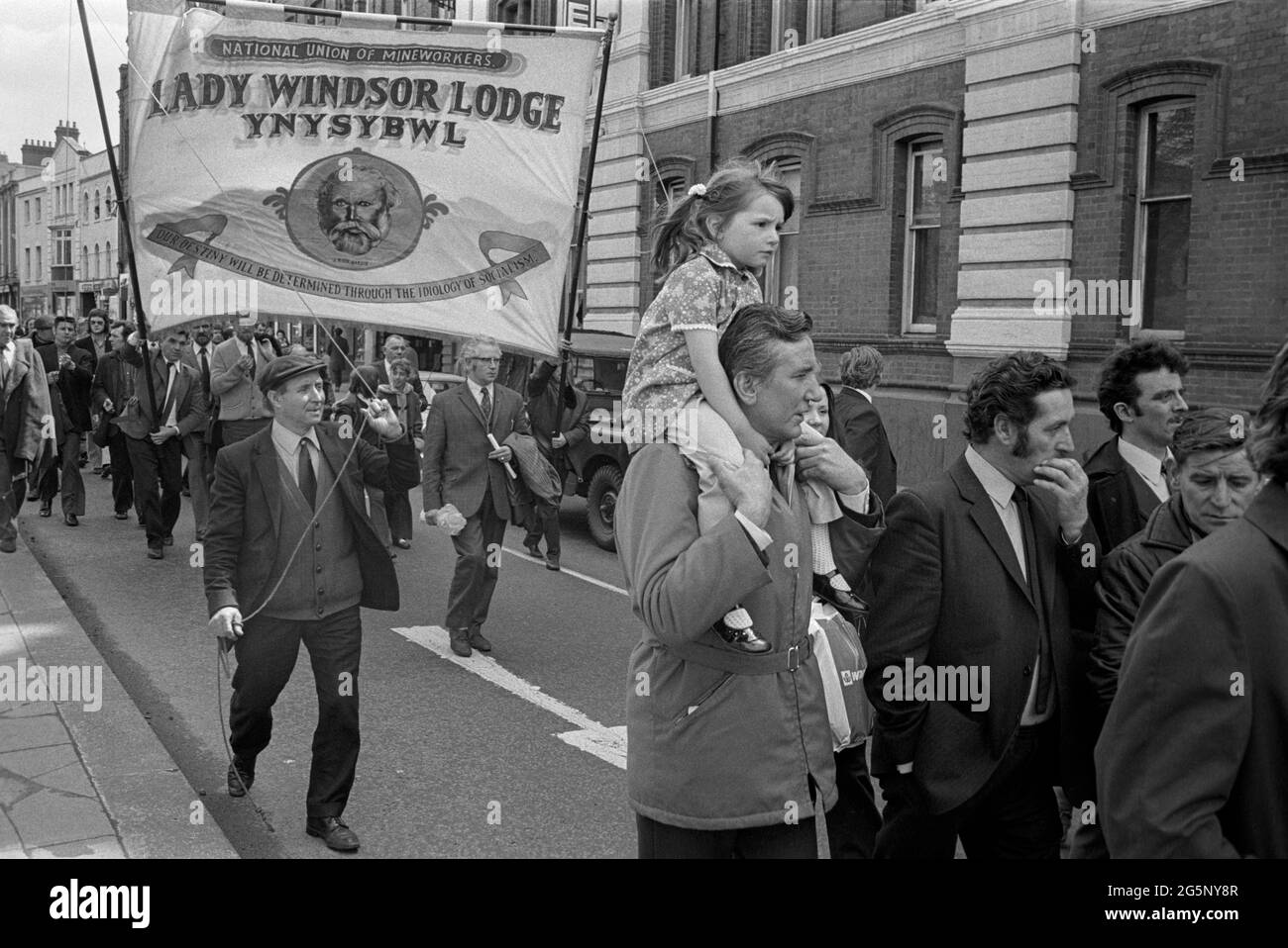 Mayday Parade, Cardiff, Wales, 1973 Stockfoto