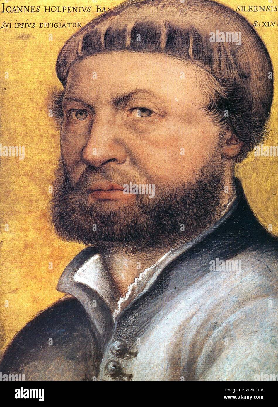 HANS HOLBEIN der JÜNGERE (c 1497-1543) Deutscher Maler und Grafiker Stockfoto