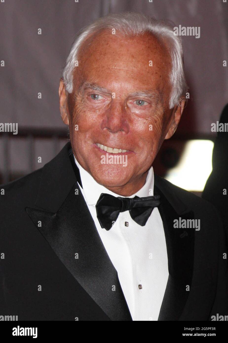 Georgio Armani 2008 Foto von John Barrett/PHOTOlink Stockfoto