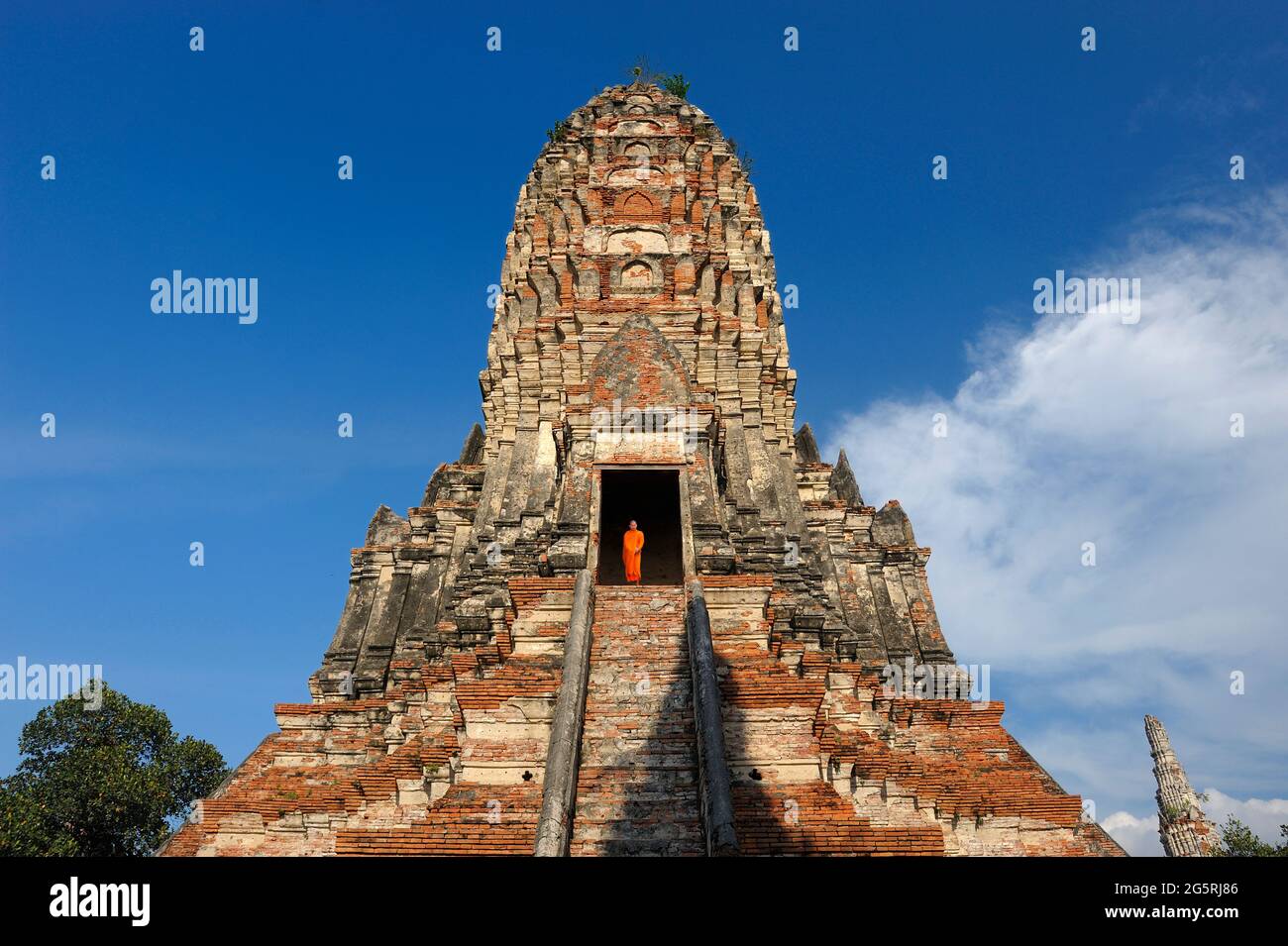 Wat Chai Watthanaram, UNESCO-Weltkulturerbe, Ayutthaya, (m) Stockfoto