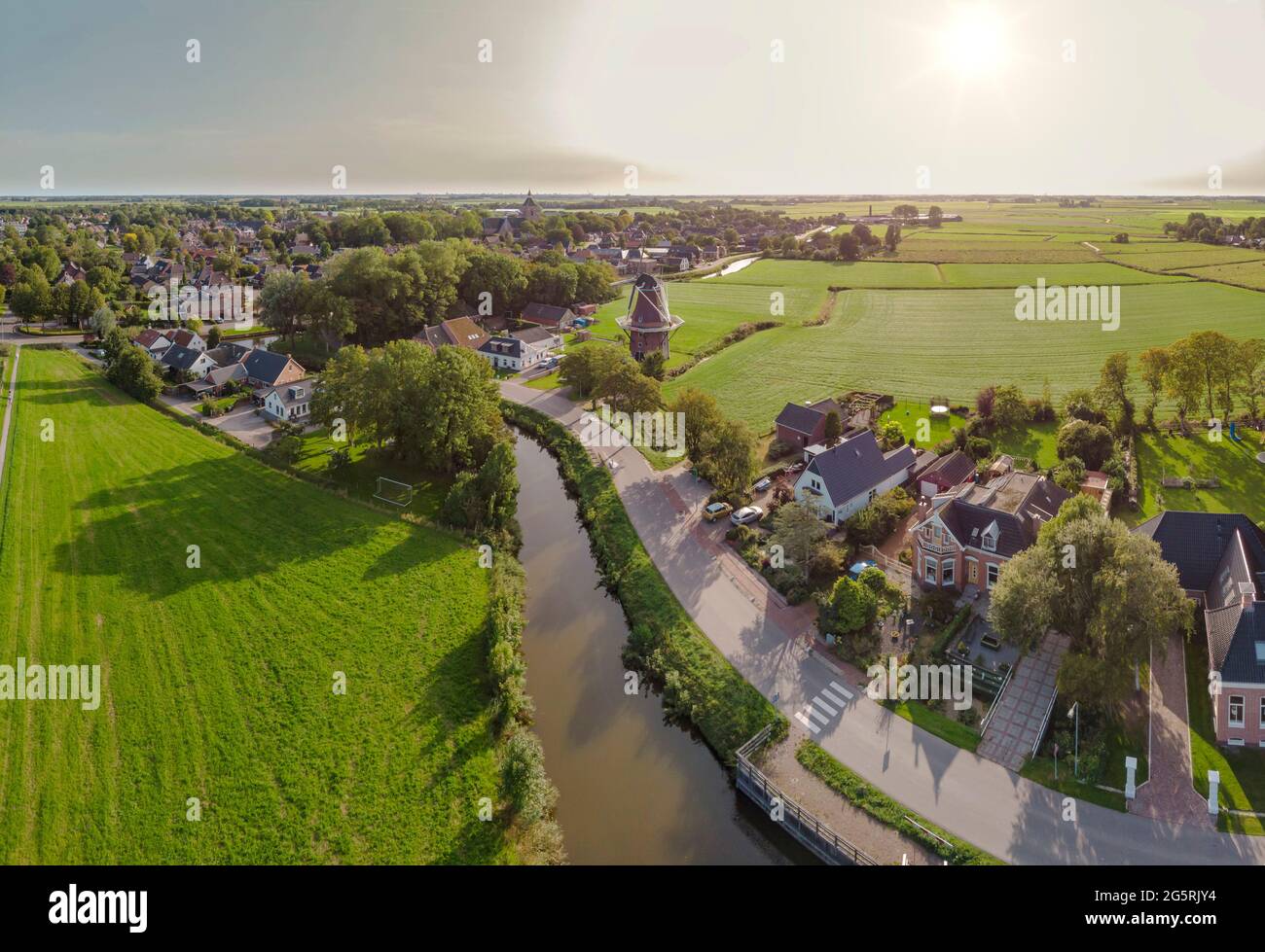 Mühle "De Hoop Stockfoto