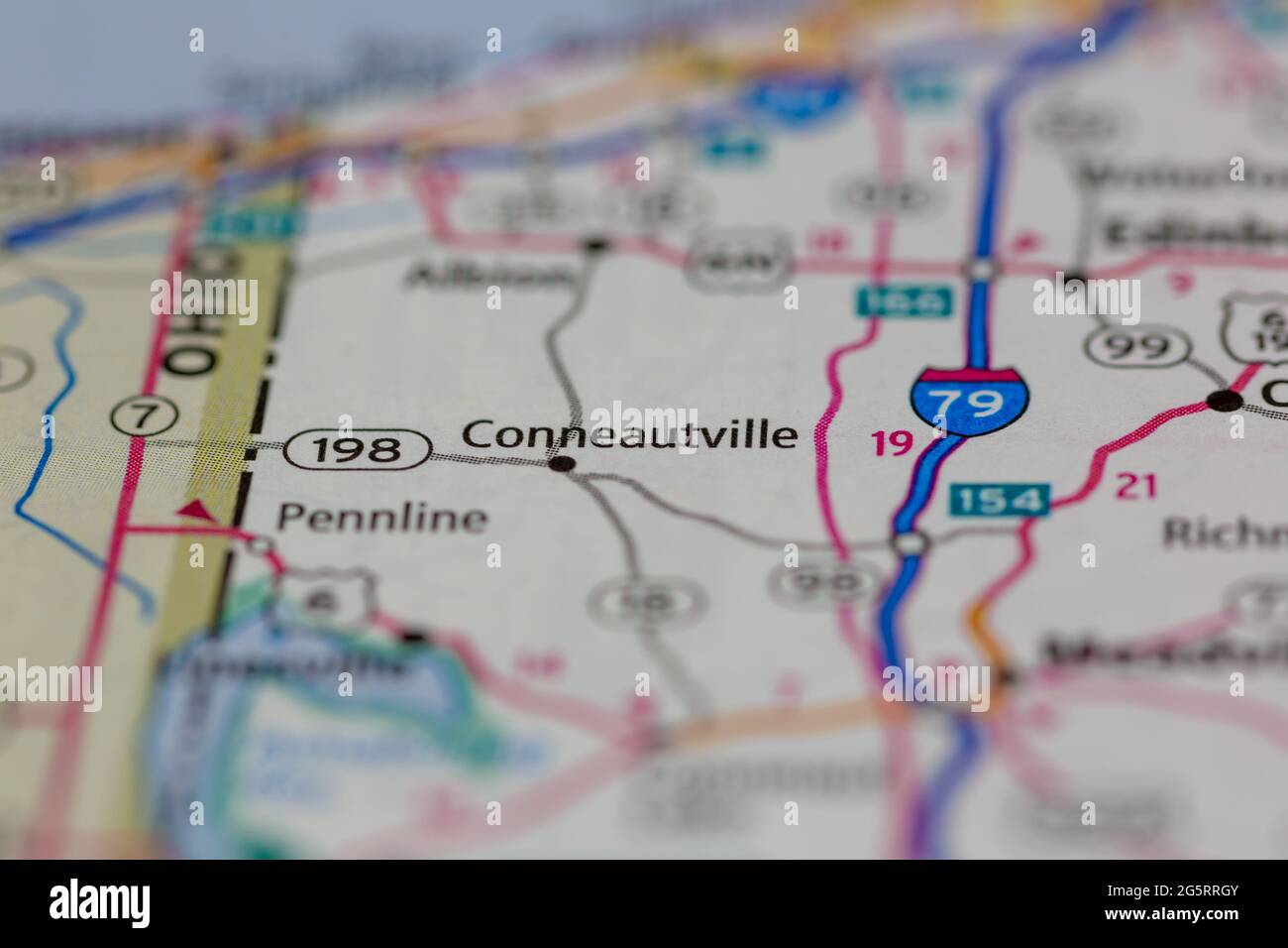 Conneautville karte Fotos und Bildmaterial in hoher Auflösung Alamy