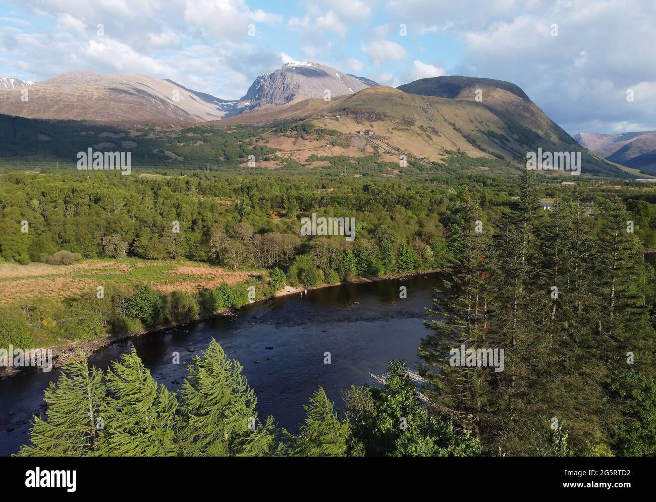 Ben Nevis Fort William Stockfoto