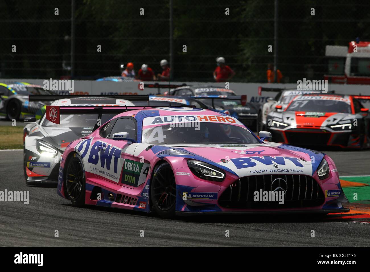 Maximilian Götz, Mercedes AMG GT3, TEAM HRT Stockfoto