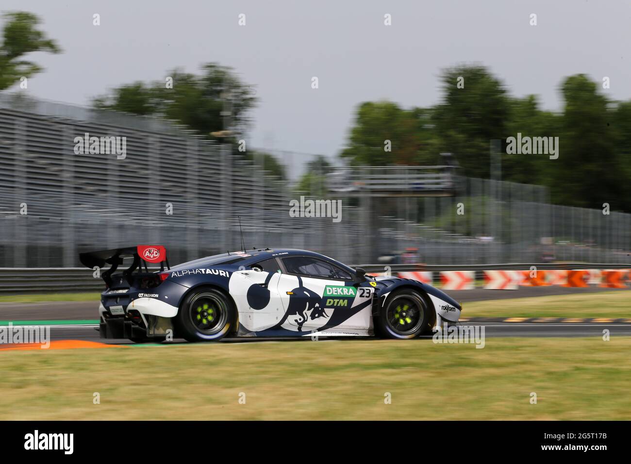 Alex Albon, Alpha Tauri AF Corse, Ferrari 488 GT3, DTM 2021, Autodromo Nazionale Monza Stockfoto