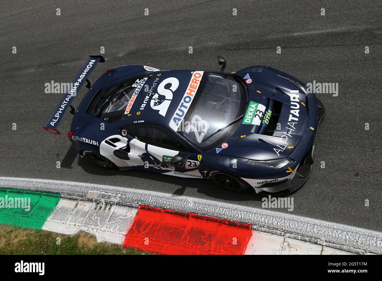 Alex Albon, Alpha Tauri AF Corse, Ferrari 488 GT3, DTM 2021, Autodromo Nazionale Monza Stockfoto