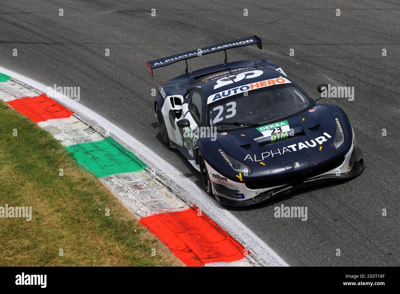 Alex Albon, Alpha Tauri AF Corse, Ferrari 488 GT3, DTM 2021, Autodromo Nazionale Monza Stockfoto