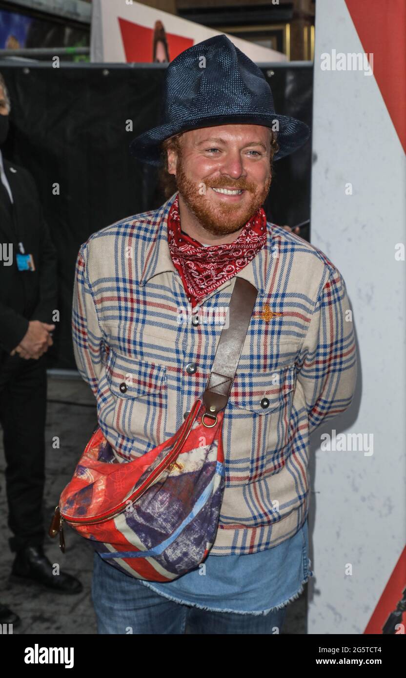 London, Großbritannien. Juni 2021. Keith Lemon kommt bei der britischen Premiere von Black Widow auf dem Cineworld Leicester Square in London an. Kredit: SOPA Images Limited/Alamy Live Nachrichten Stockfoto