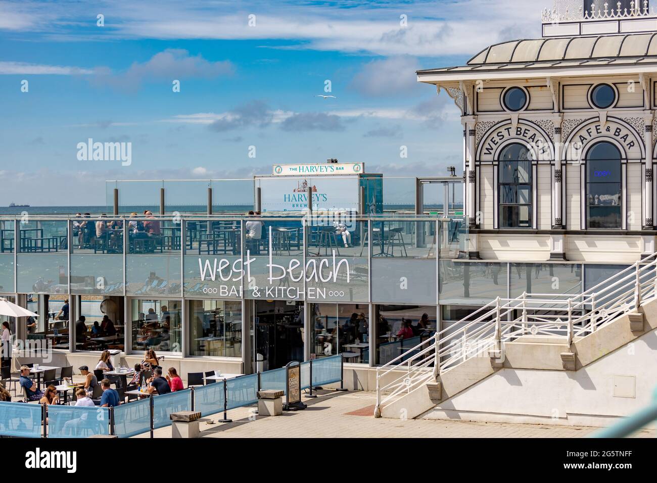 Brighton & Hove, Saltdean & Rottingdean Local Area Photography Stockfoto