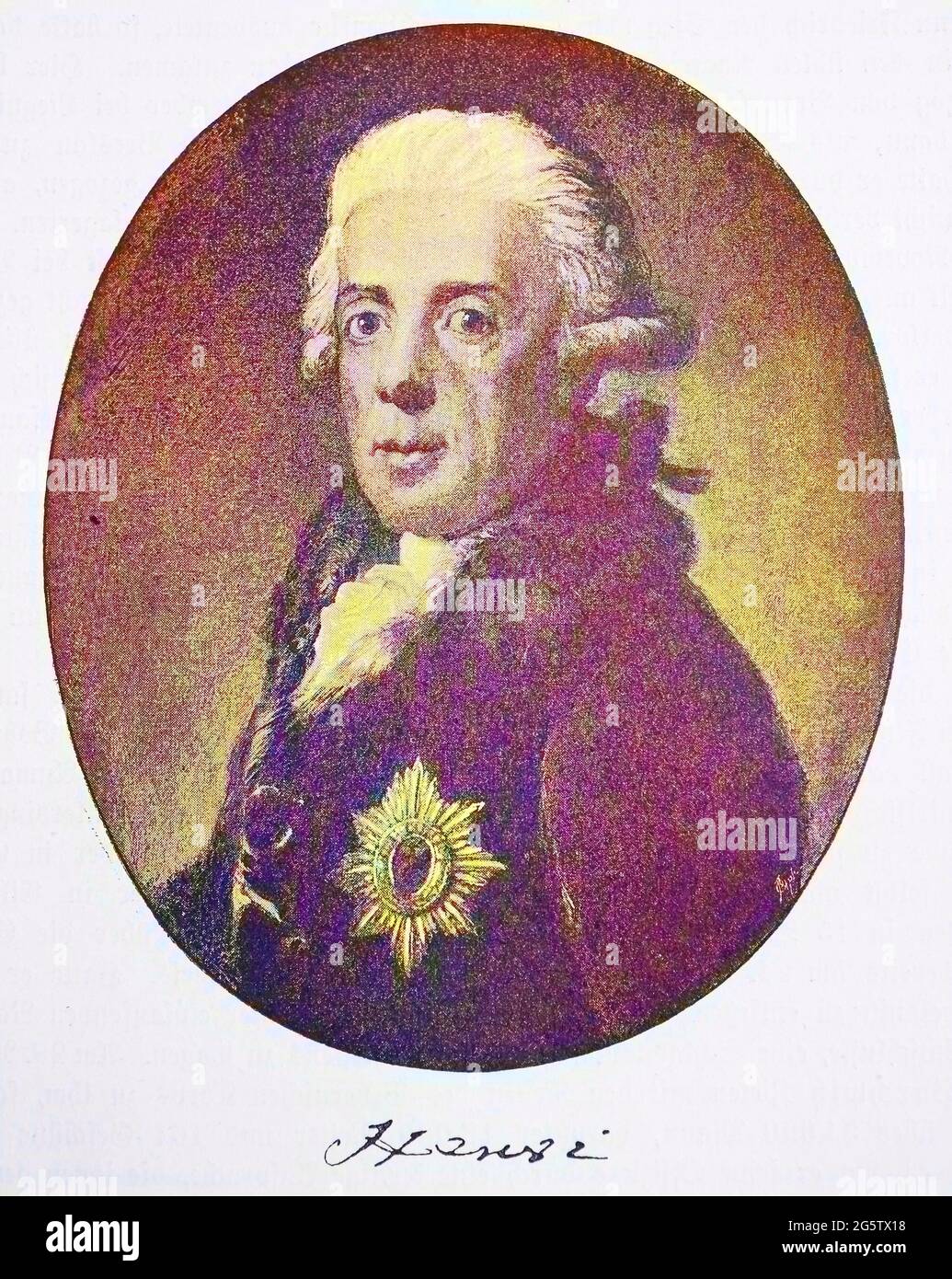 Prinz Friedrich Heinrich Ludwig von Preußen, 18 1726. Januar 3