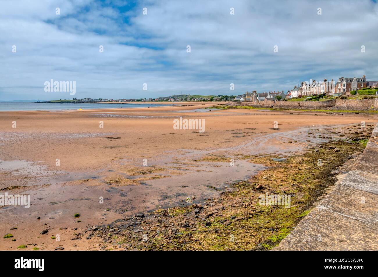 Der Strand von Elie in East Neuk of Fife, Schottland. Stockfoto