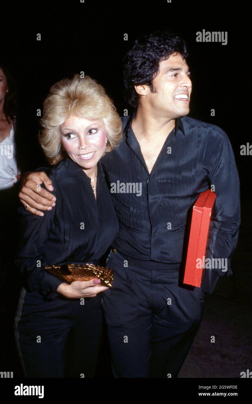 Joyce Miller und Erik Estrada 1980 Quelle Ralph Dominguez/MediaPunch