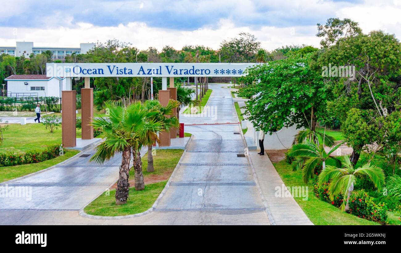 Hotel Ocean Vista Azul, Varadero, Kuba Stockfoto