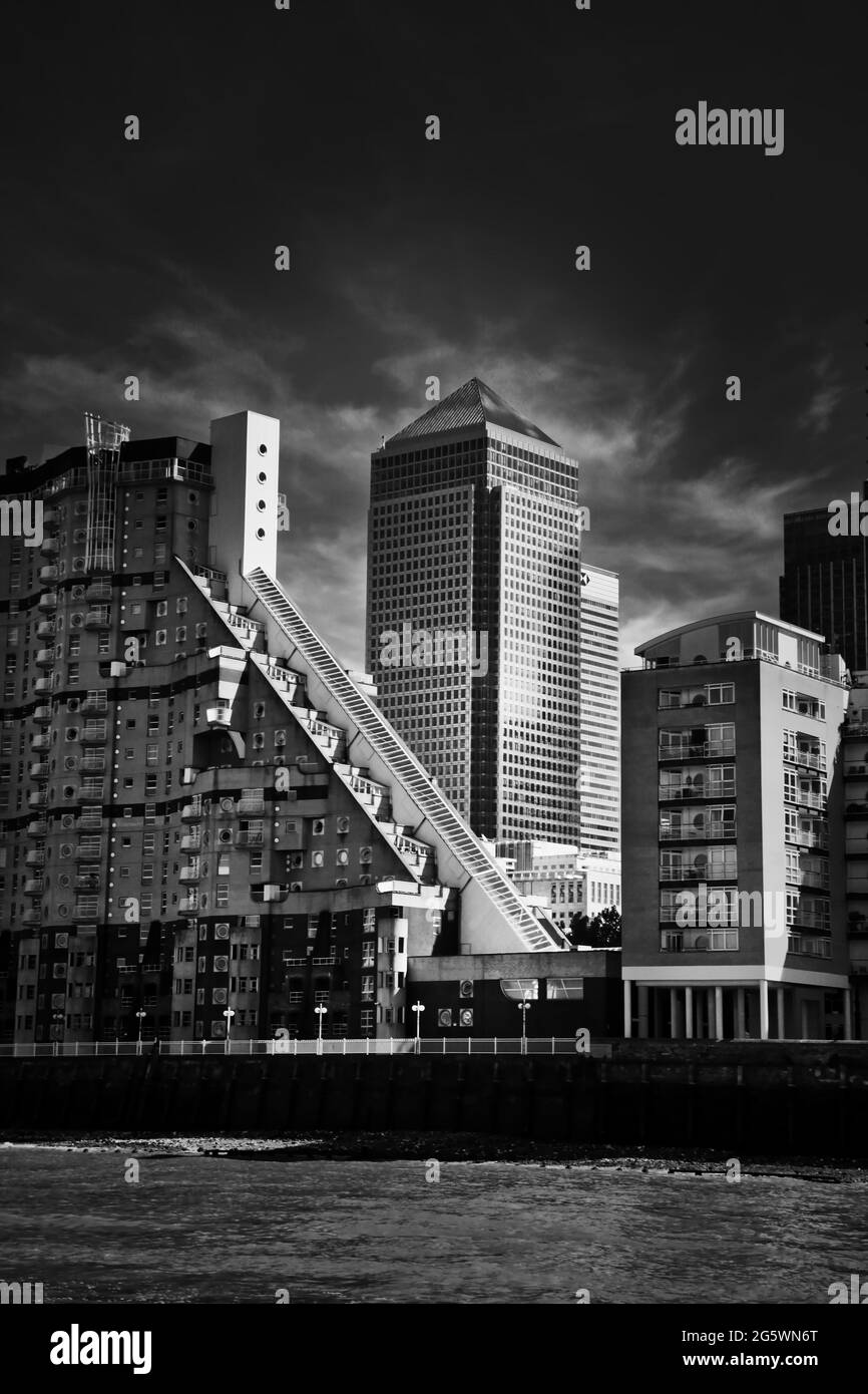 Docklands Stockfoto
