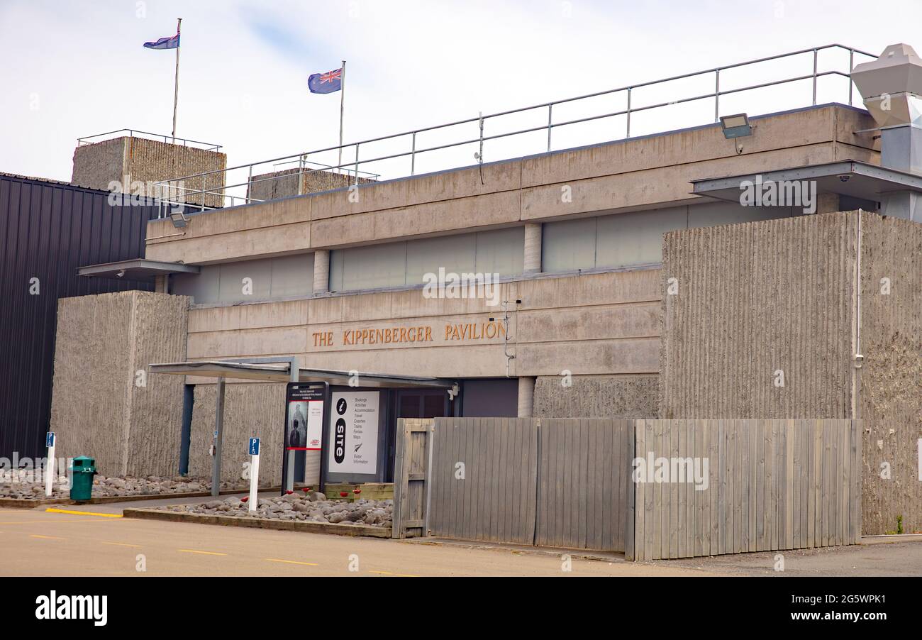 Die Kippenberger Research Library in Waiourus National Army Museum New Zealand, das früher als Queen Elizabeth II Army Memorial Museum bekannt war Stockfoto