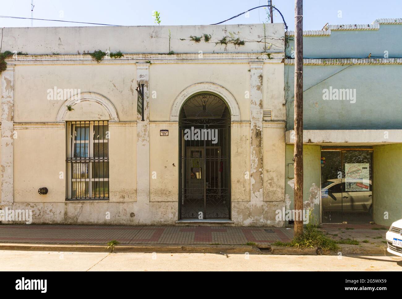 Altstadthaus in San Antonio de Areco, Provinz Buenos Aires, Argentinien Stockfoto Altstadthaus in San Antonio de Areco, Provinz Buenos Aires, Argentinien Stockfoto