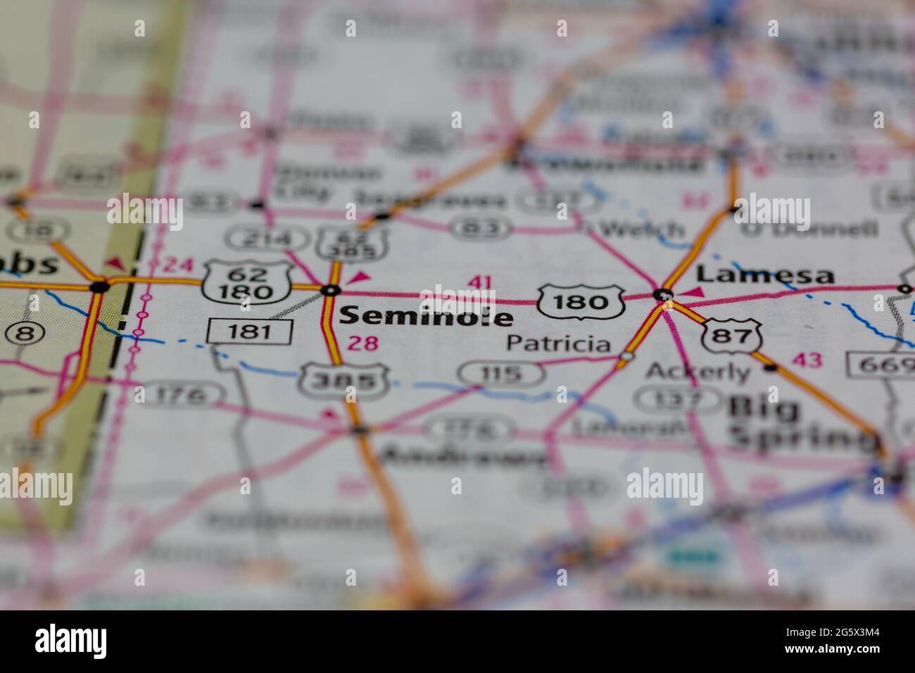 Seminole auf einer karte Fotos und Bildmaterial in hoher Auflösung