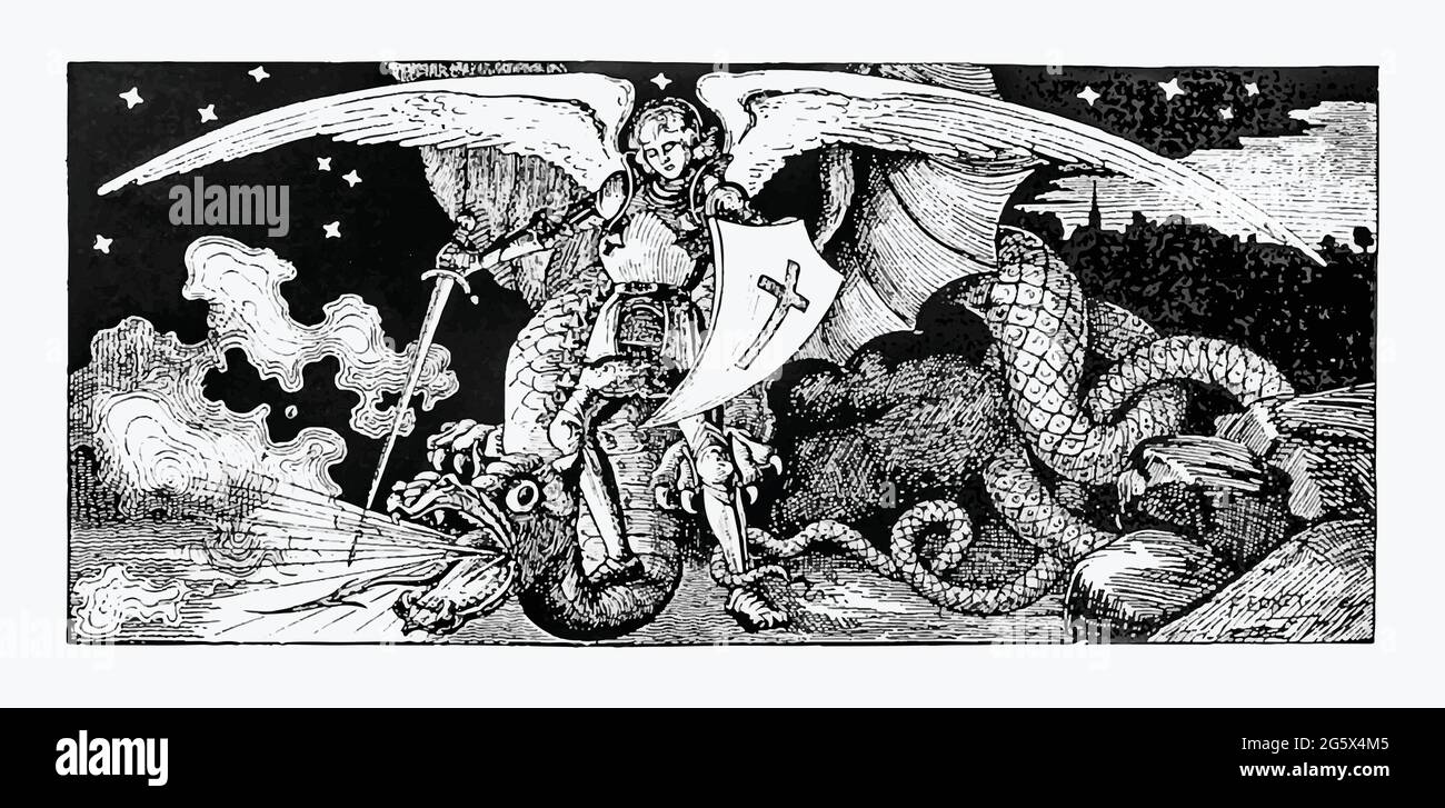 Archangel Drawing Ausgeschnittene Stockfotos Und Bilder Alamy