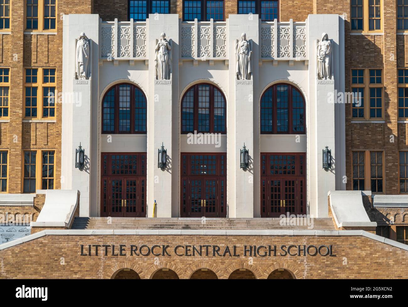 Little Rock Central High School National Historic Site Stockfoto