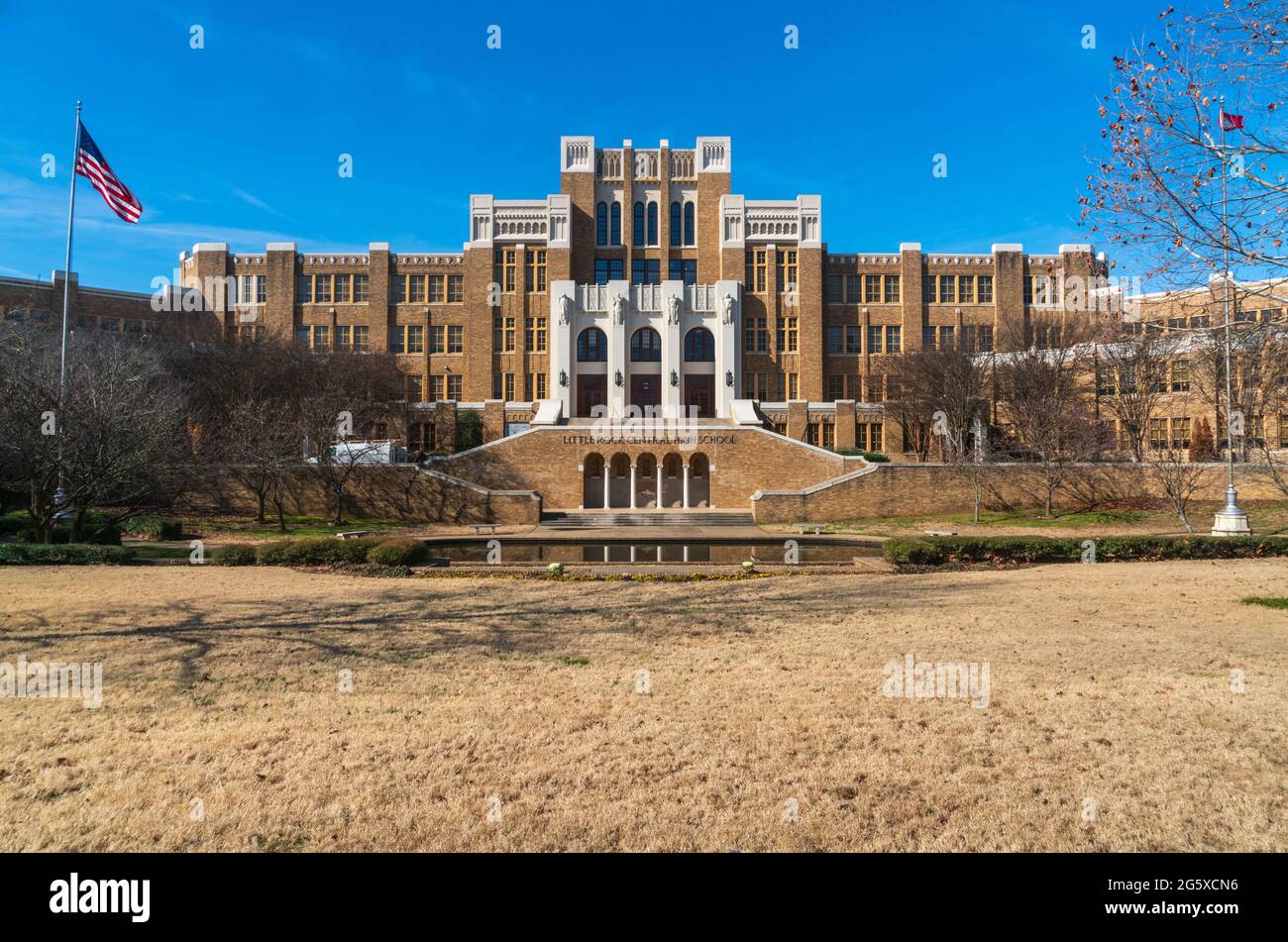 Little Rock Central High School National Historic Site Stockfoto