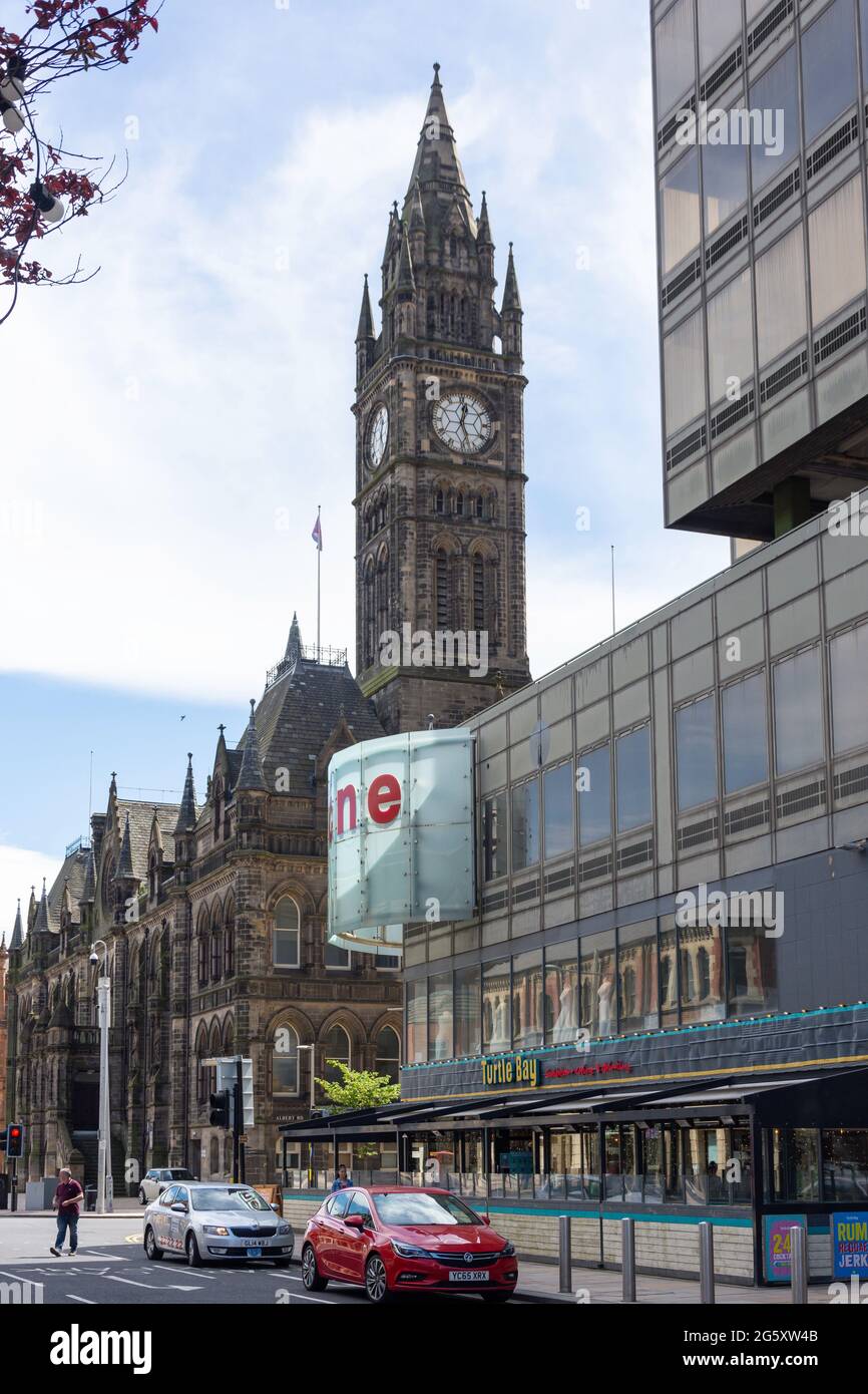 Middlesbrough Town Hall, Corporation Road, Middlesbrough, North Yorkshire, England, Vereinigtes Königreich Stockfoto