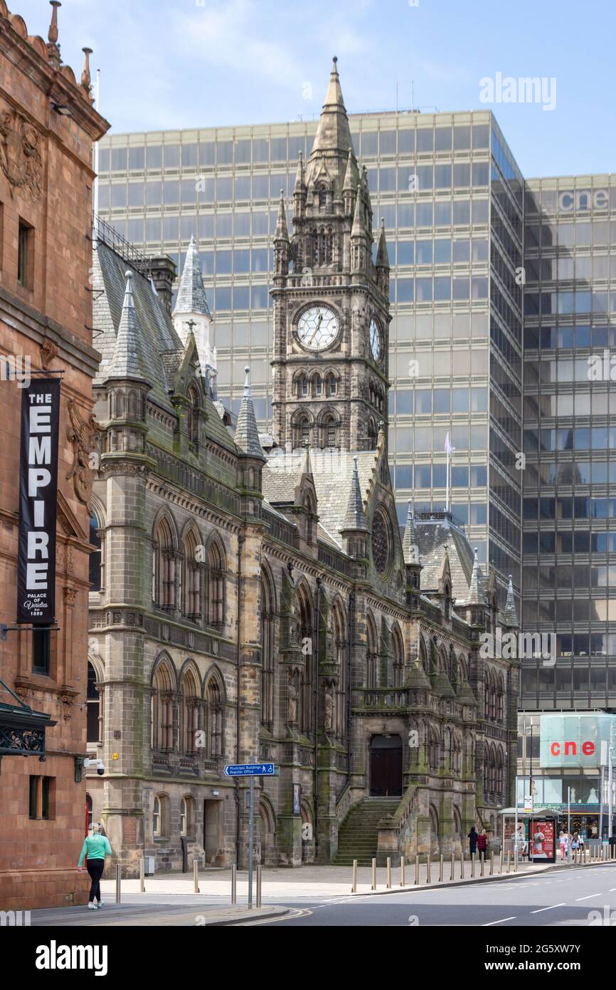 The Middlesbrough Empire Theatre and Town Hall, Corporation Road, Middlesbrough, North Yorkshire, England, Vereinigtes Königreich Stockfoto