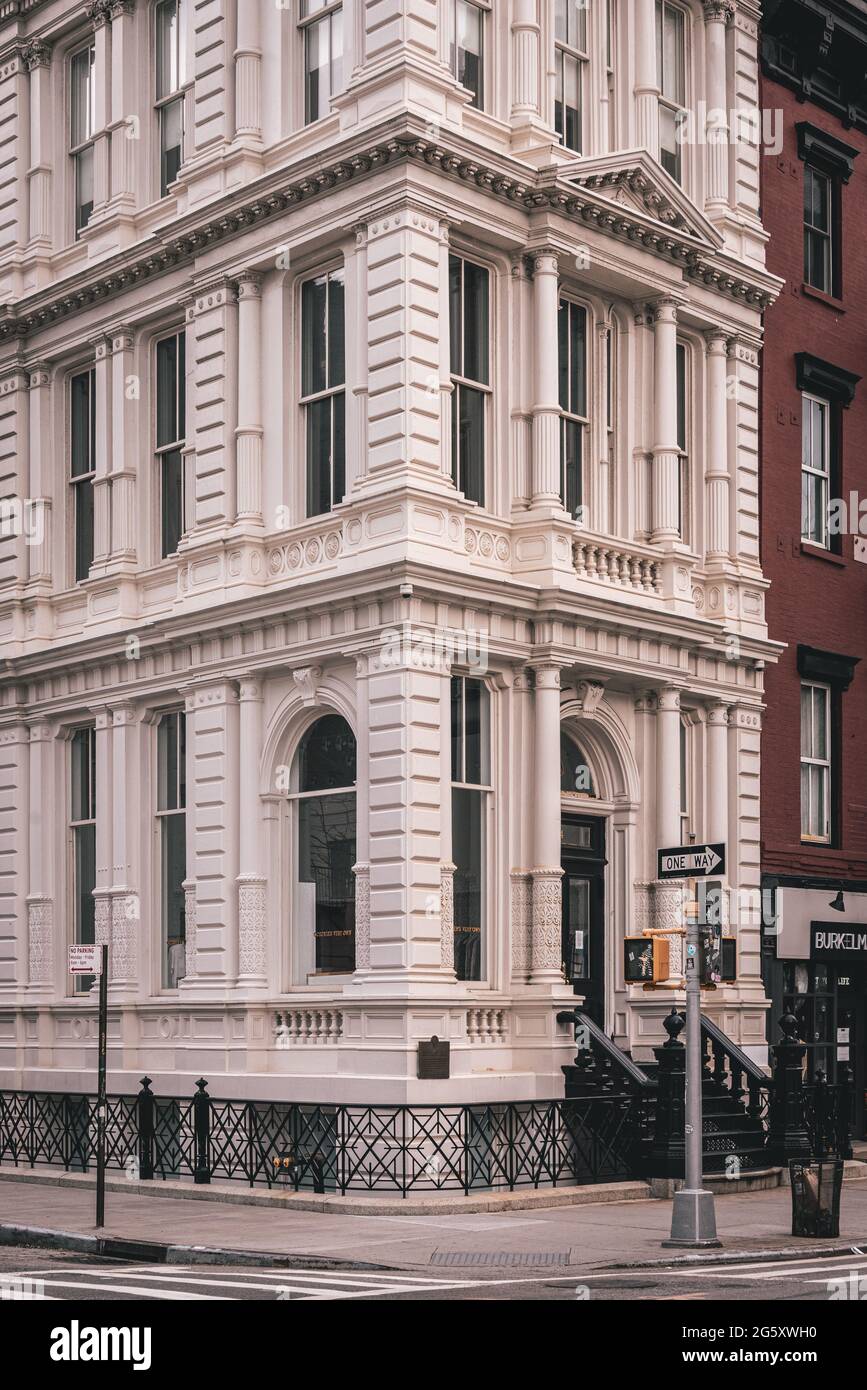 Architektur in NoHo, Manhattan, New York City Stockfoto