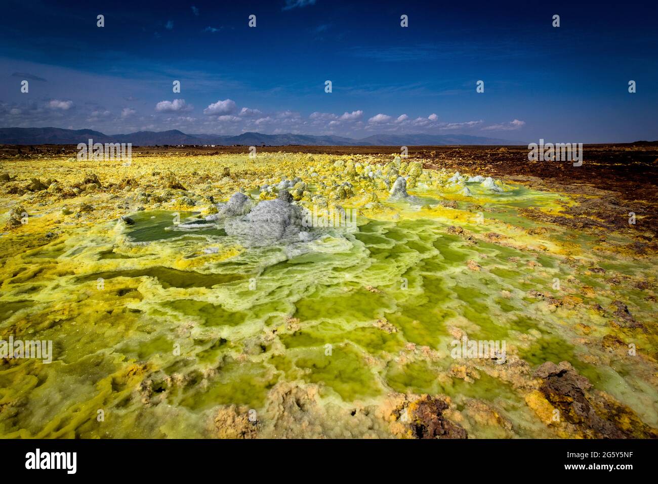 Brunnen aus Schwefelsäure Stockfoto