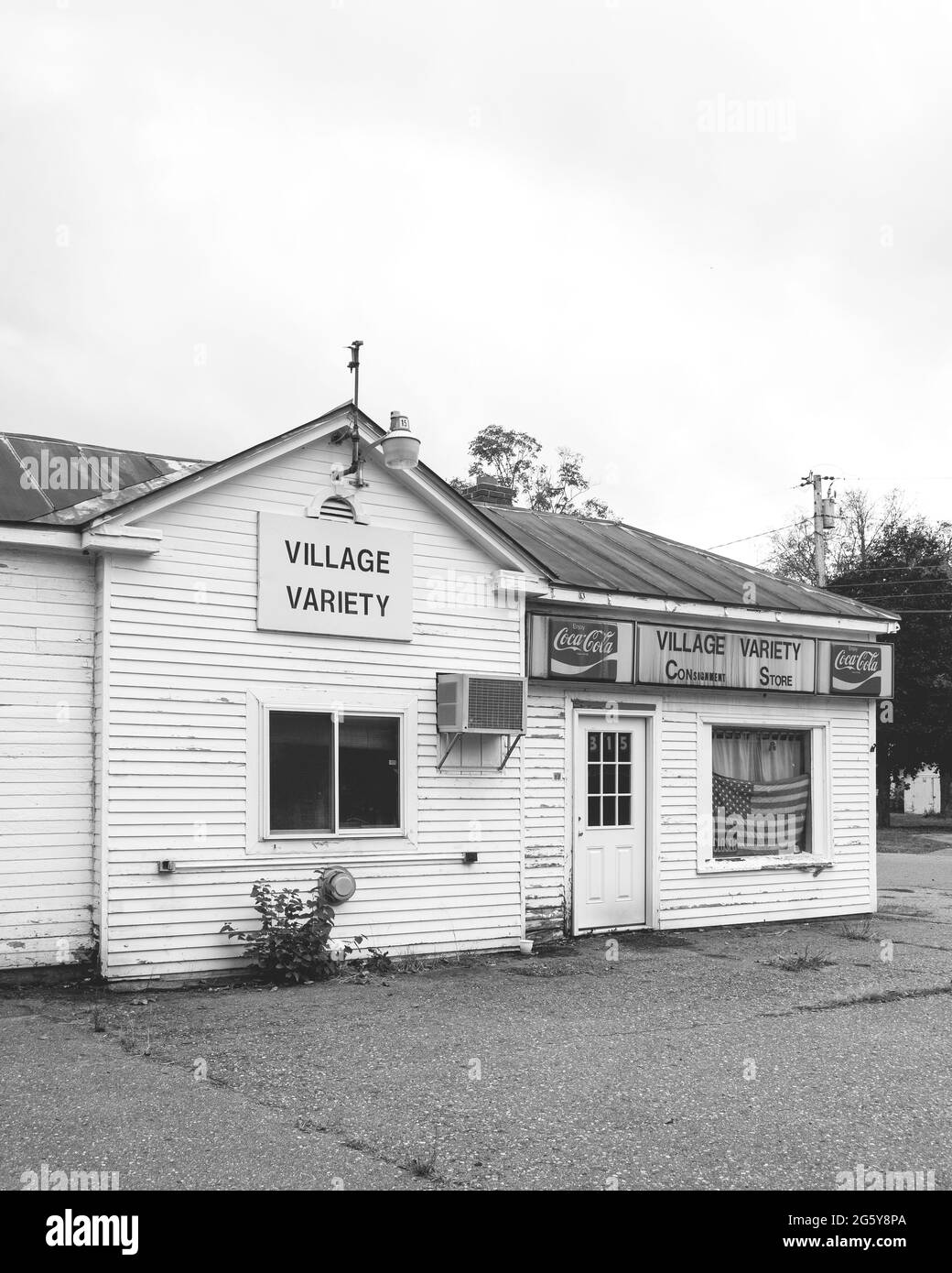 Village Variety Store in Bingham, Maine Stockfoto