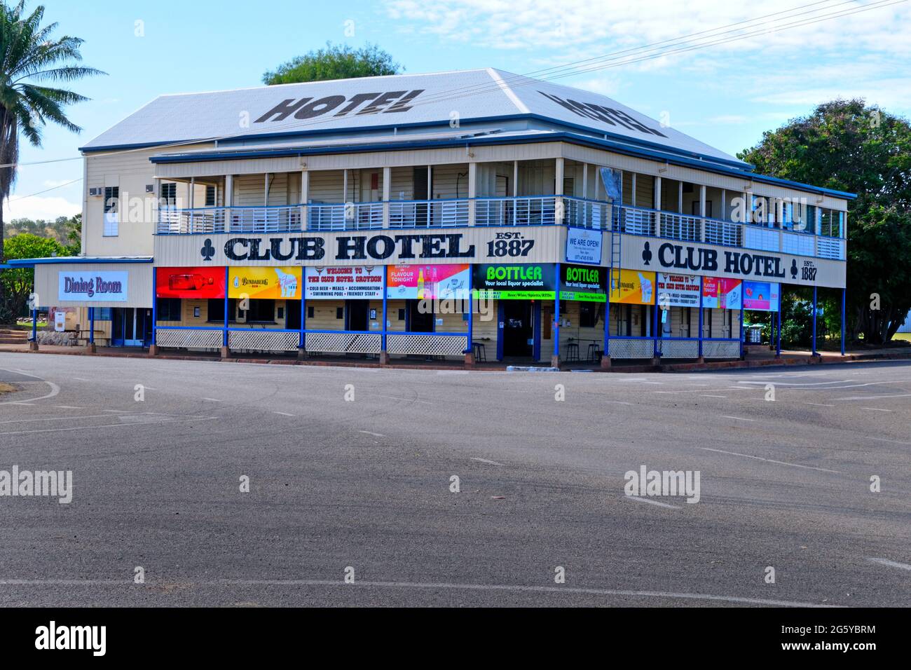 Club Hotel, Croydon, Queensland, Australien Stockfoto