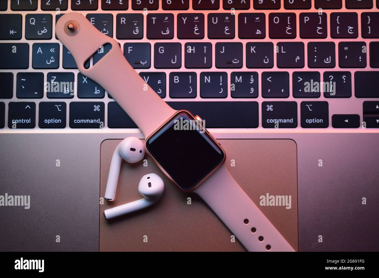 apple-Produkte Stockfoto