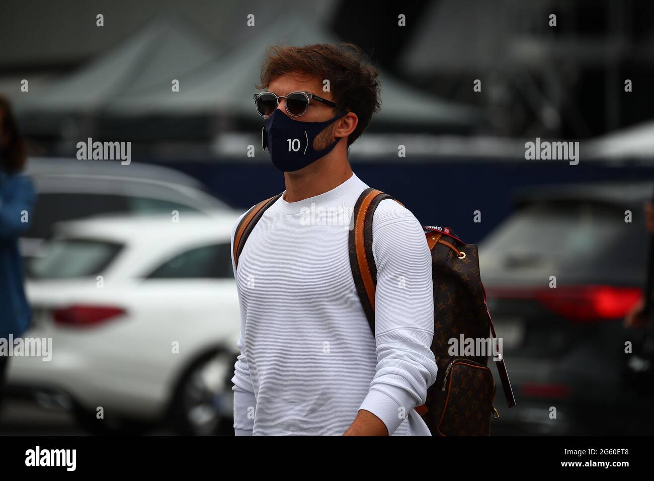 #10 Pierre Gasly Alpha Tauri Honda. Formel 1 Weltmeisterschaft 2021, Österreichischer GP 1-4. Juli 2021 Stockfoto