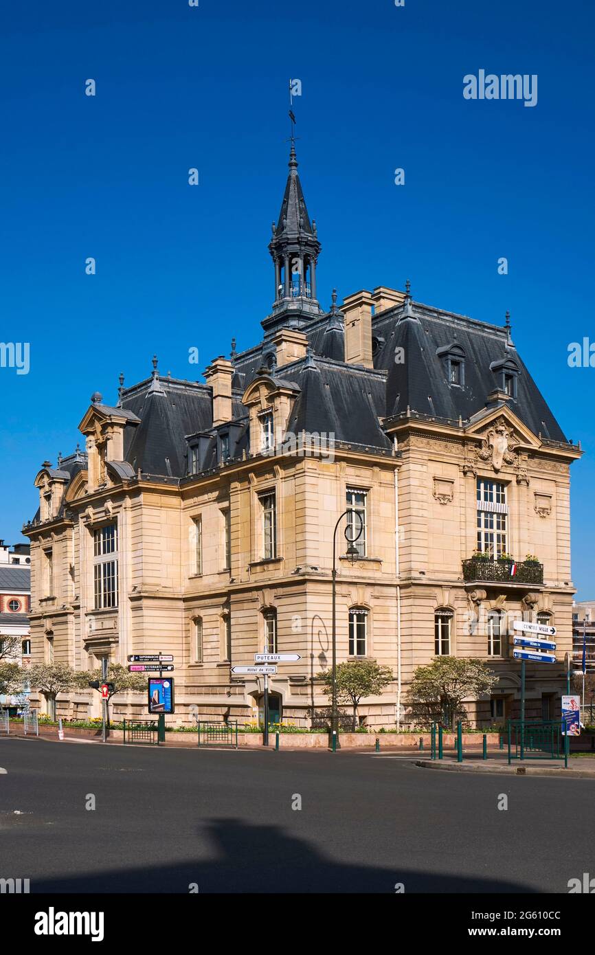 Frankreich, Hauts de seine, Suresnes, das Rathaus Stockfoto